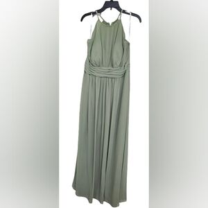 Elegant Green Maxi Dress